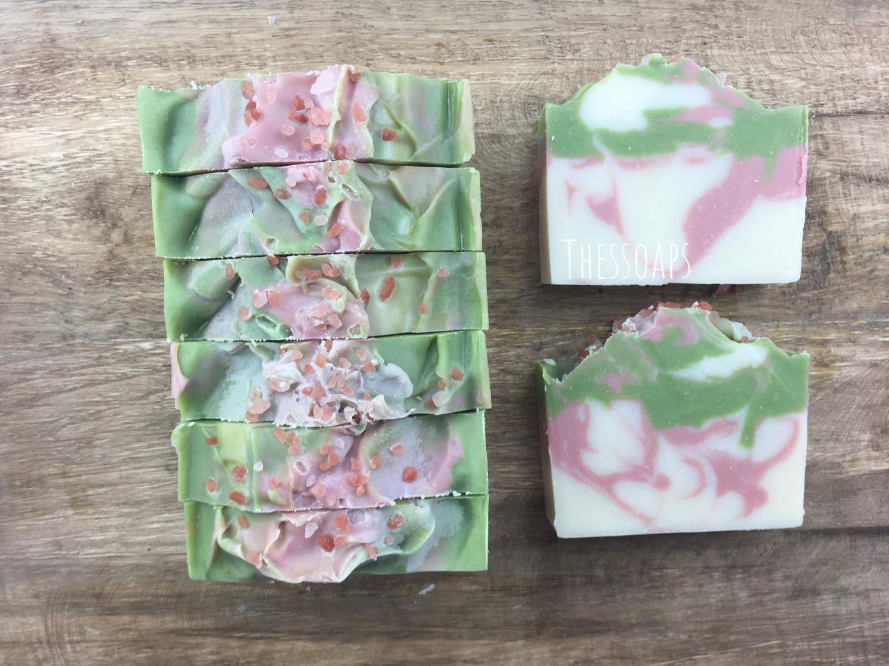 Sweet Pea Soap -natural Soap Bar - Handmade Soap - Palm Soap - Vegan Soap - Natural Soap - Moisturizing Soap.